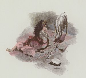 Illustratie voor Notre-Dame De Paris door Victor Hugo door Lucius Rossi
